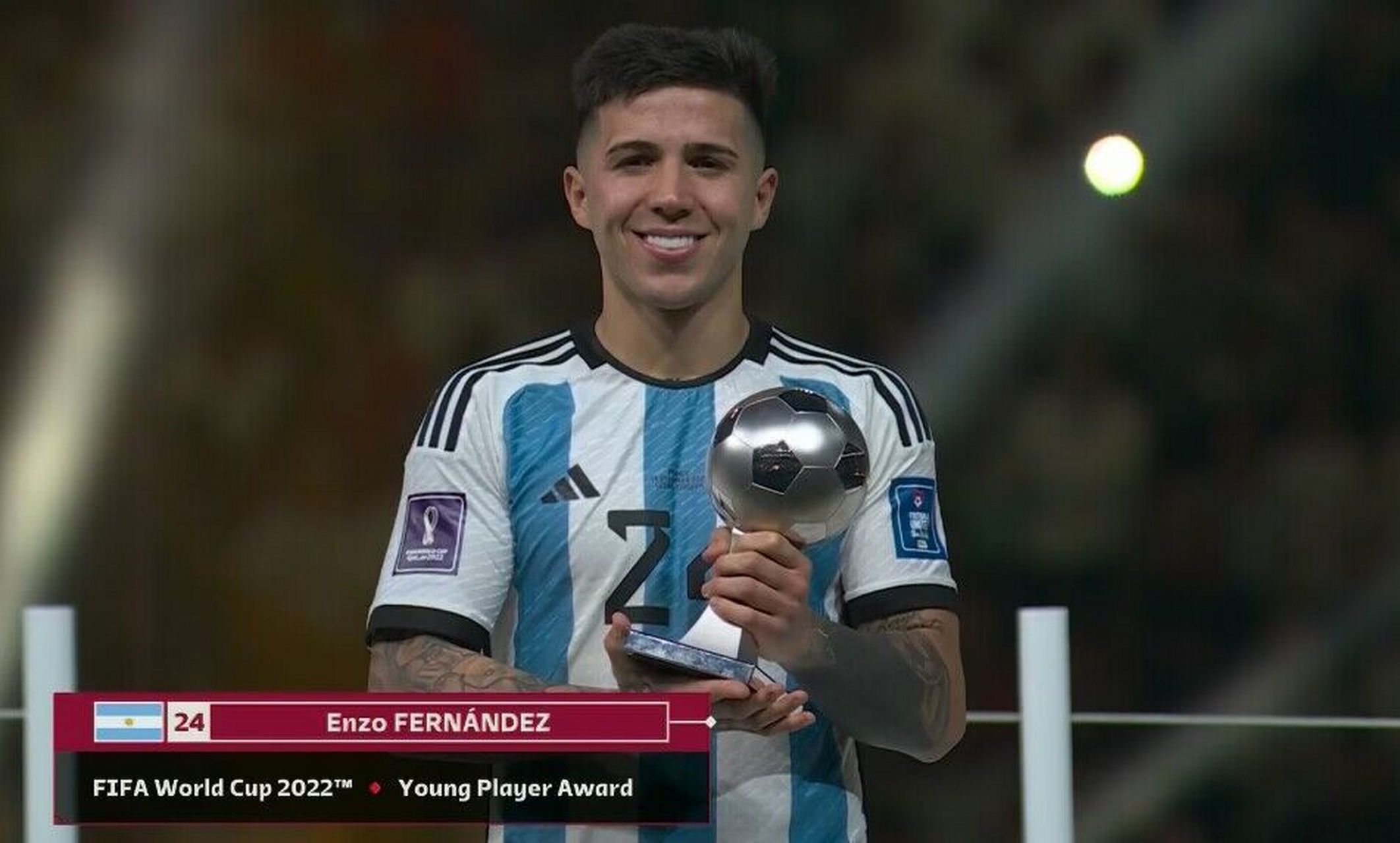 包含官方认证高级货！FIFA发布恩佐海报世界杯+世俱杯唯一的词条