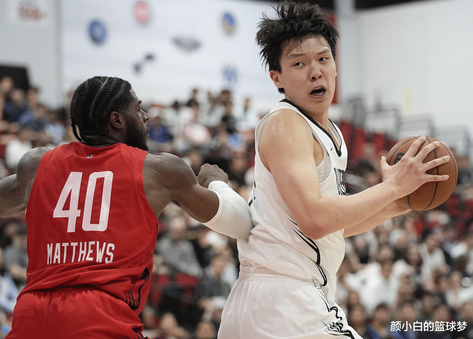 杨瀚森夏联第四场7投3中，得到8分8篮板5助攻3盖帽